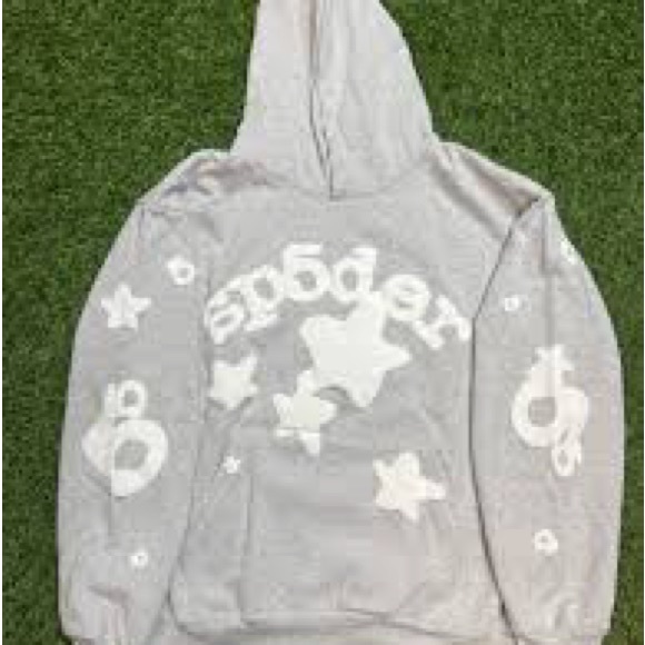 Sp5der hoodie beluga size medium